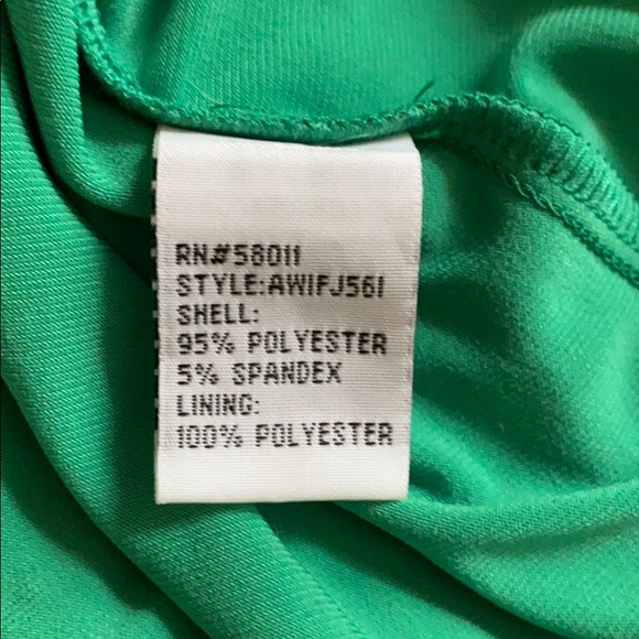 Beautiful Sangria Grecian Long Formal Maxi Dress - Size 8 - Kelly Green - Picture 7 of 9